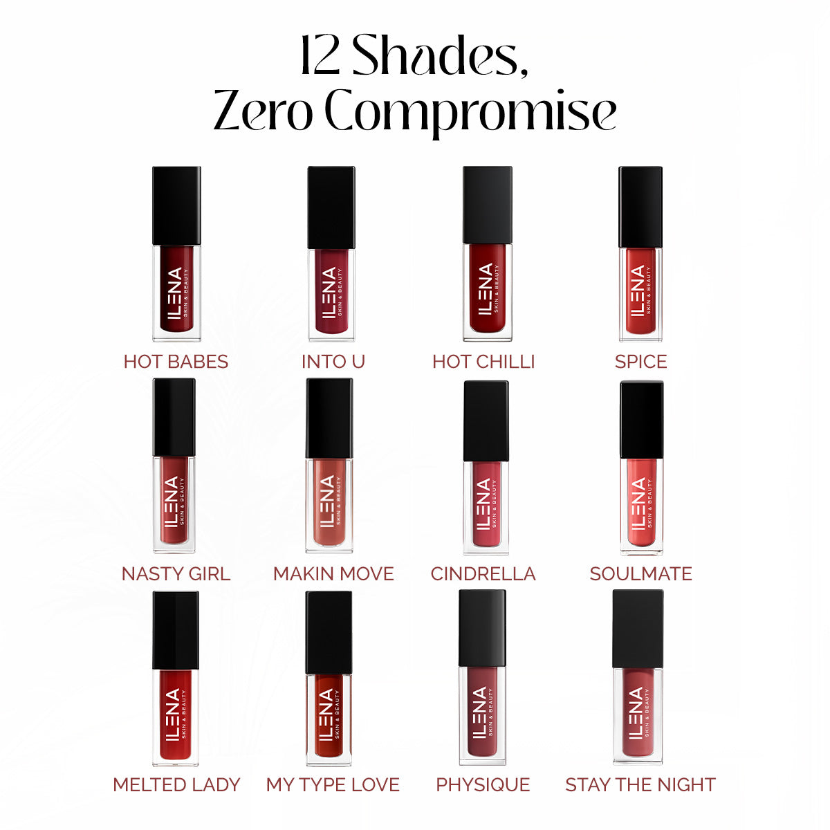ILENA Pout Passion All-Day Matte Liquid Lipstick