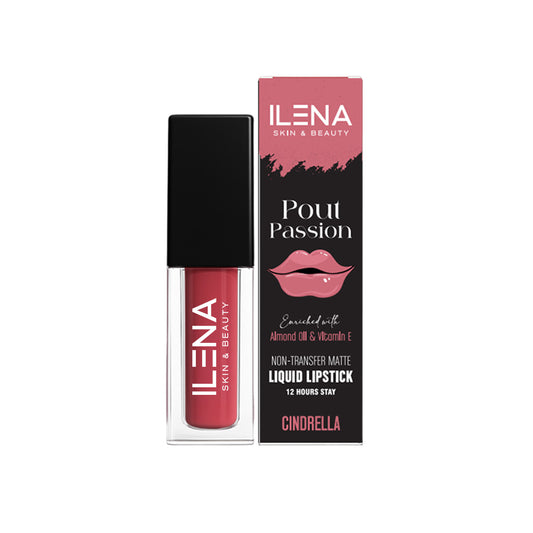 ILENA Pout Passion Liquid Lipstick, Cindrella Shade