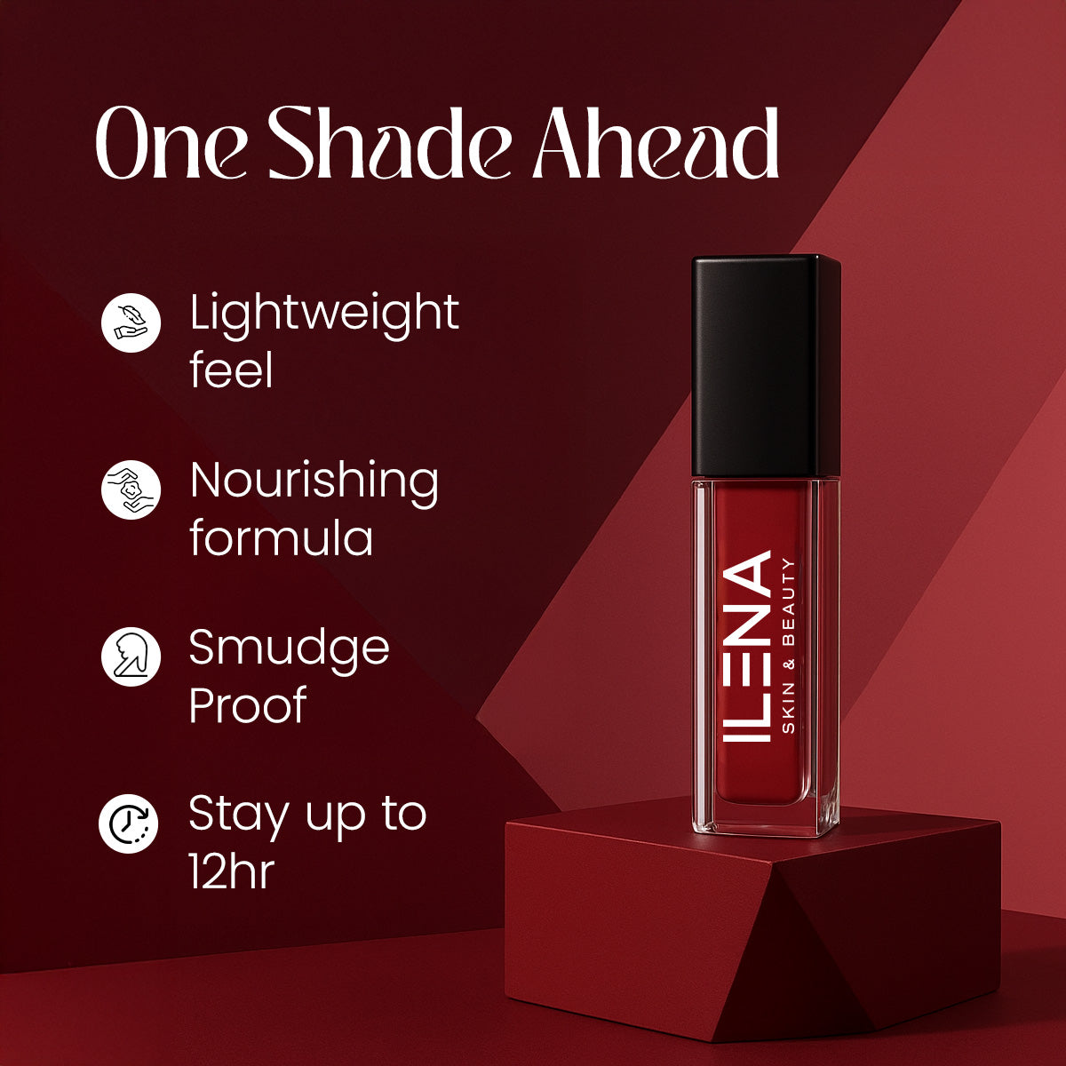 ILENA Pout Passion Liquid Lipstick, Hot Babes Shade