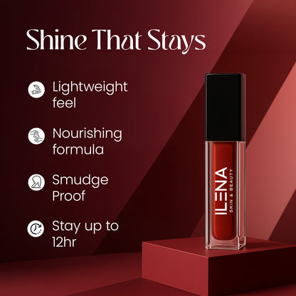ILENA Pout Passion Liquid Lipstick, My Type Love Shade
