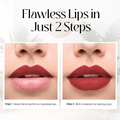 ILENA Pout Passion Liquid Lipstick, Hot Babes Shade