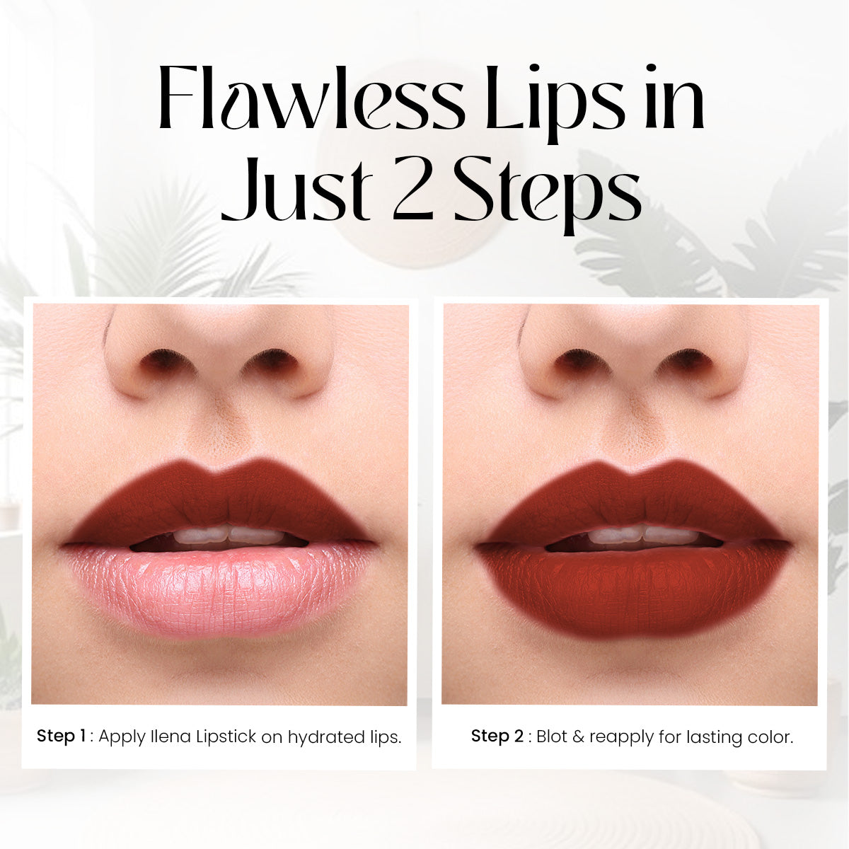 ILENA Pout Passion Liquid Lipstick, Hot Chilli Shade