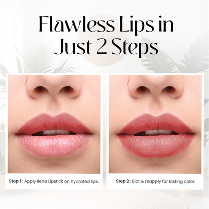 ILENA Pout Passion Liquid Lipstick,  Soulmate Shade