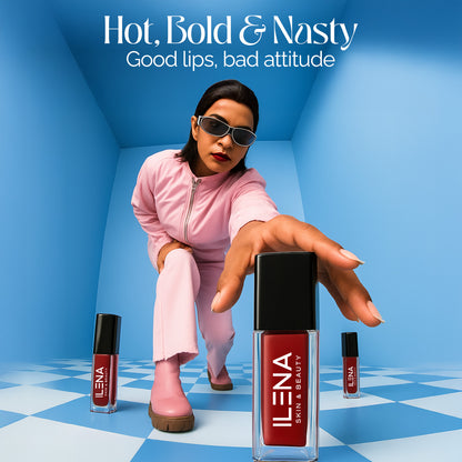 ILENA Pout Passion Liquid Lipstick, Physique Shade