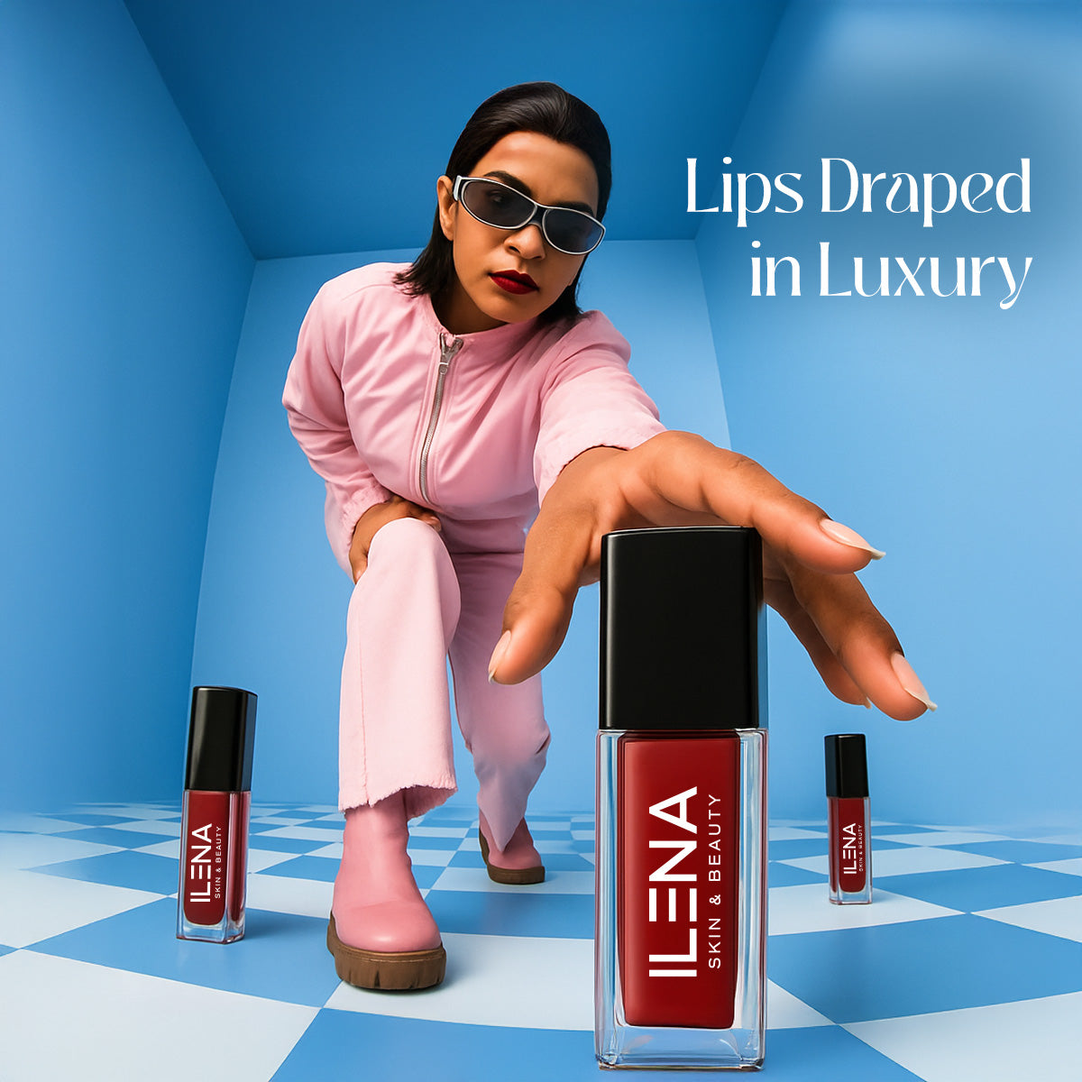 ILENA Pout Passion Liquid Lipstick, Nasty Girl Shade