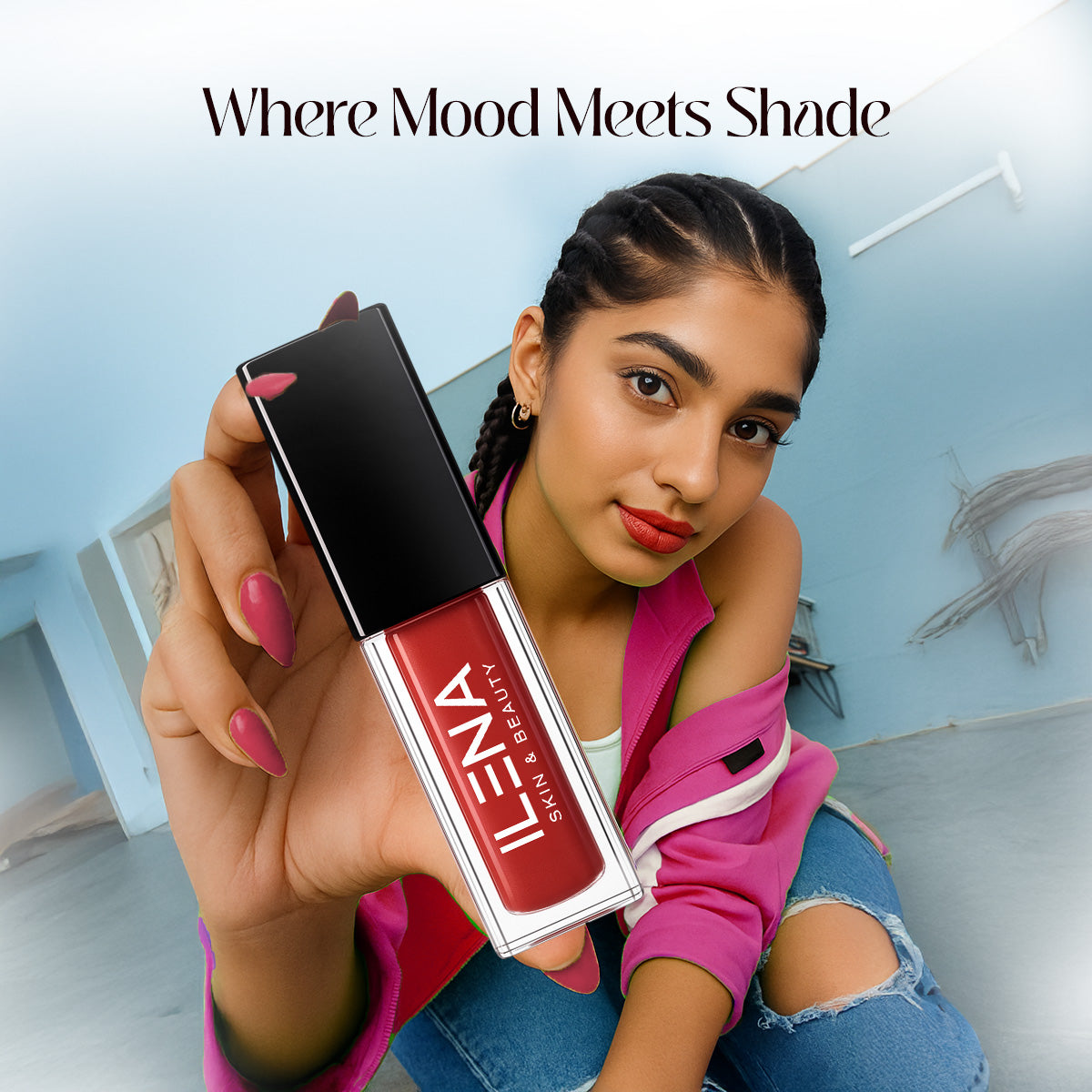 ILENA Pout Passion Liquid Lipstick, Spice Shade