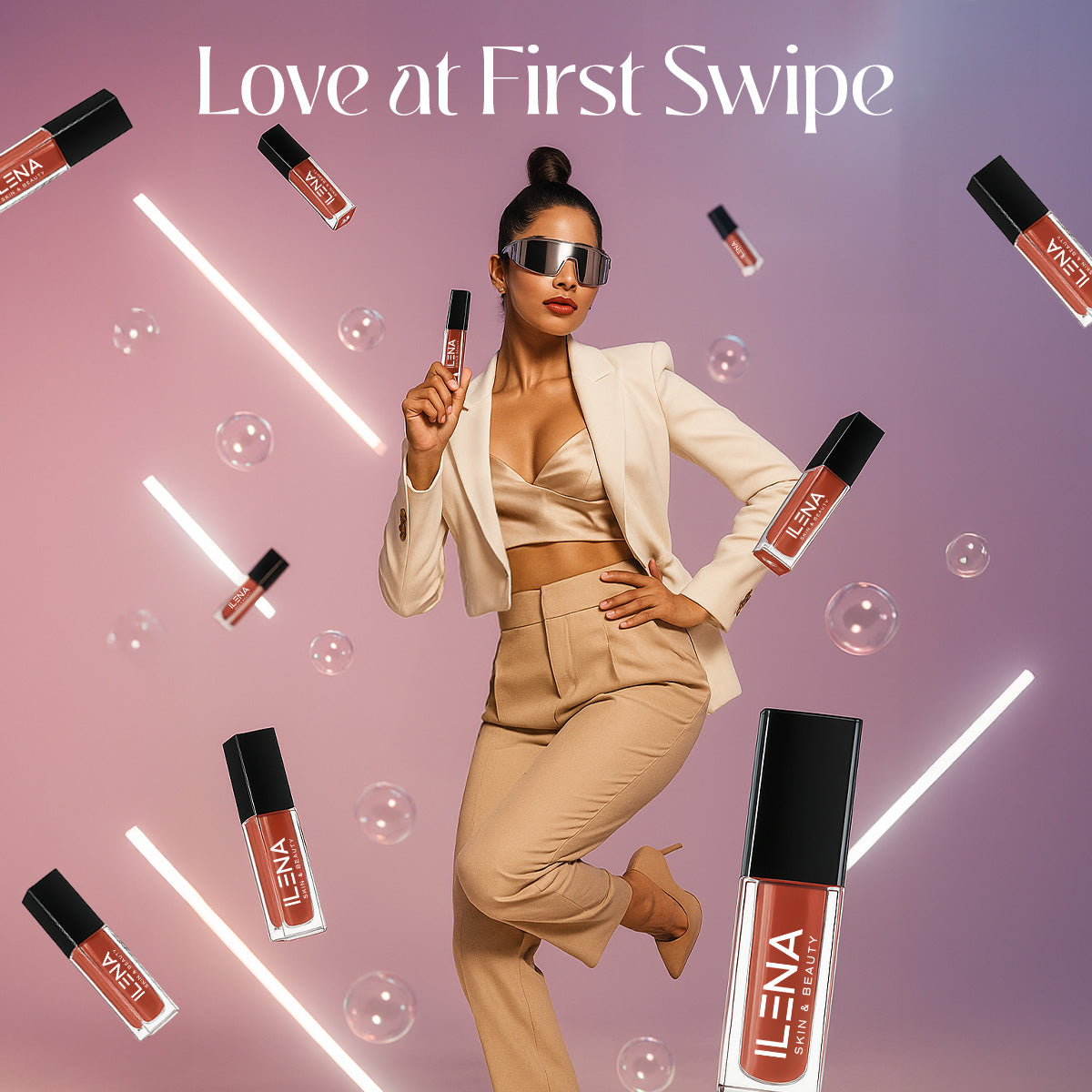 ILENA Pout Passion Liquid Lipstick, Makin Move Shade