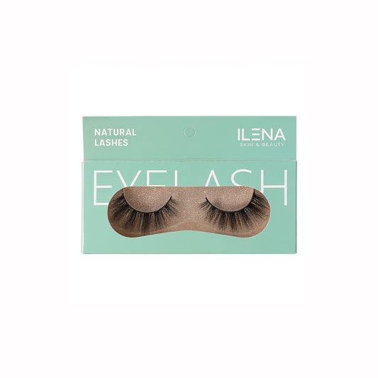 ILENA Natural Eyelash Extensions, Skin & Beauty Eyelash Set, Black